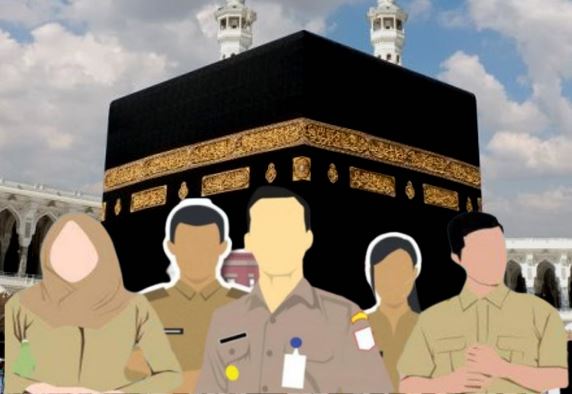 Puluhan PNS Kab. Rembang Menuaikan Ibadah Haji Tahun 2022.