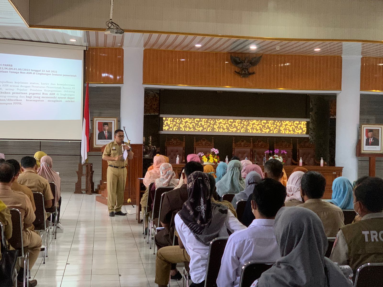 Sosialisasi Pendataan Non ASN Tahun 2022