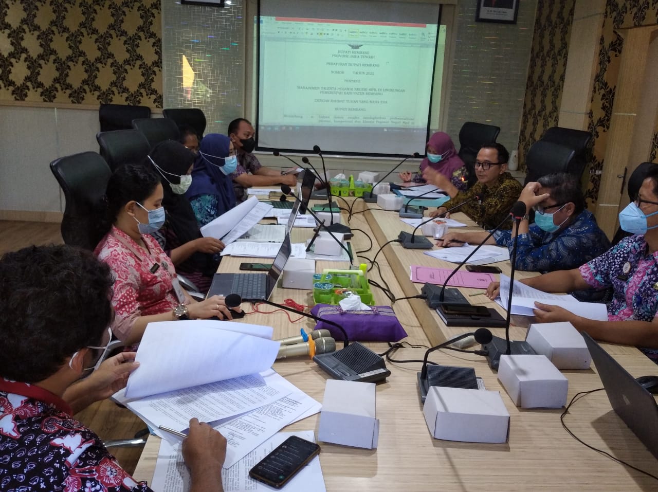 Pembahasan Rancangan Perbup Manajemen Talenta, Sebagai Upaya Akselerasi Reformasi Manajemen SDM Aparatur