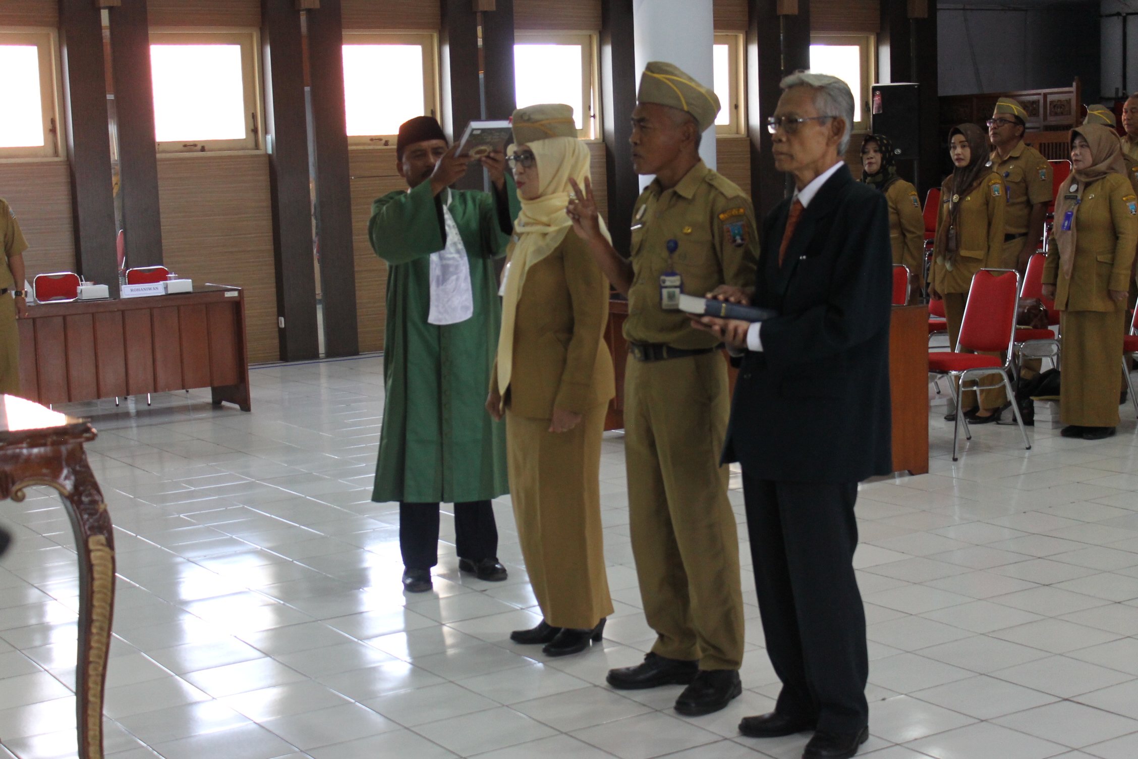 Pemerintah Kabupaten Rembang Lantik Pejabat Administrator dan Fungsional