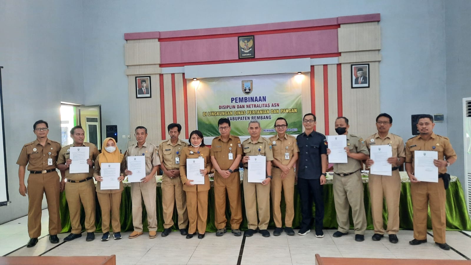 Pemkab Rembang Laksanakan Kegiatan Pembinaan Disiplin dan Netralitas Pegawai