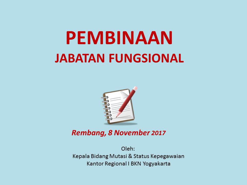 Penguatan Jabatan Fungsional