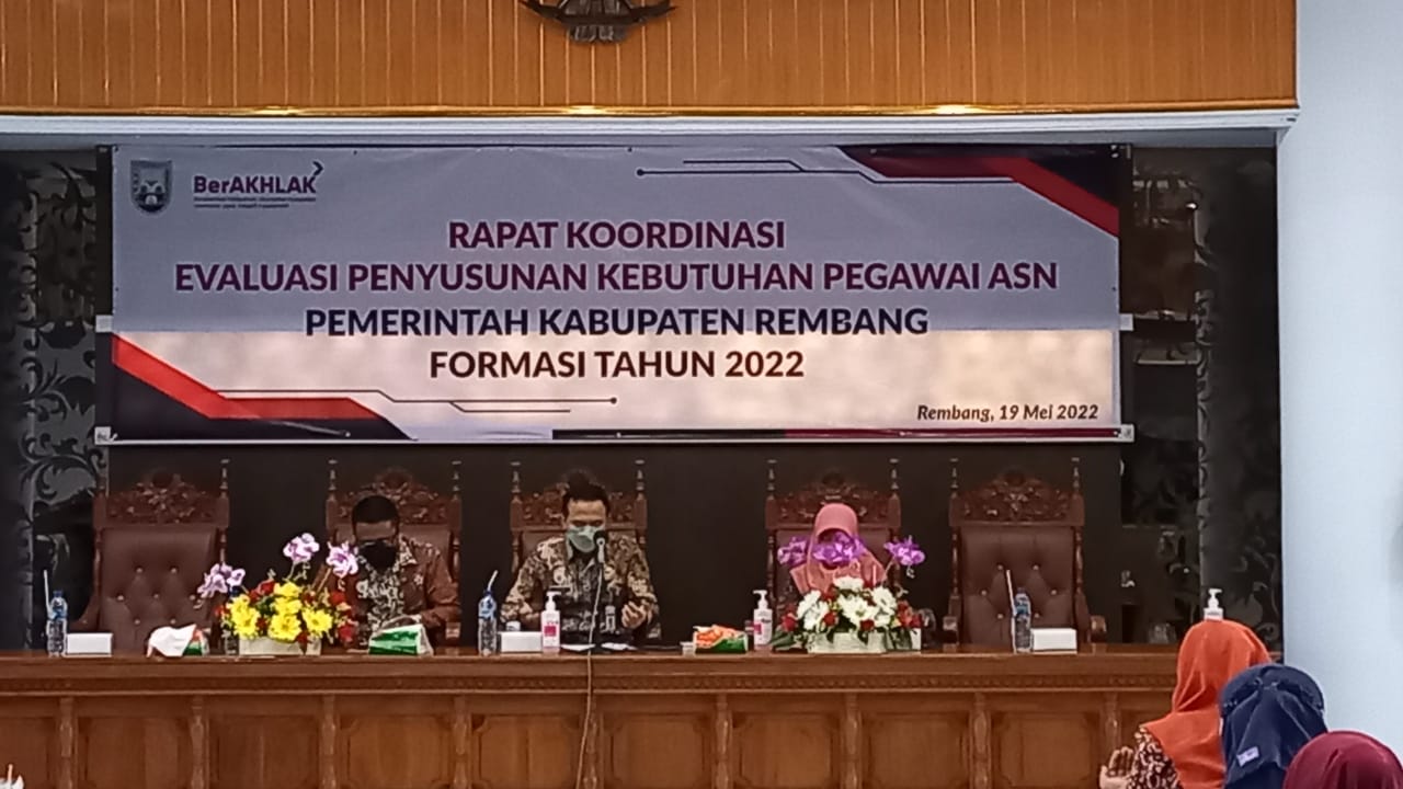 BKD Laksanakan Rakor Penyusunan Kebutuhan Pegawai ASN