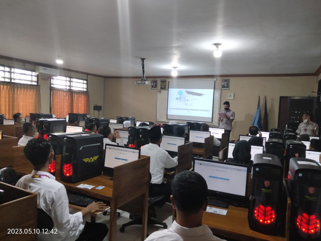 BKD Kab. Rembang Gelar Ujian Penyesuaian Kenaikan Pangkat (UPKP) Tahun 2023